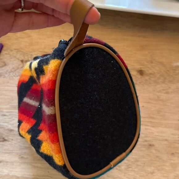 High grade western wear by Pendleton wool Aztec pouch bag southwestern - Picture 5 of 9